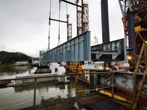 Puente del ferrocarril en Gamboa