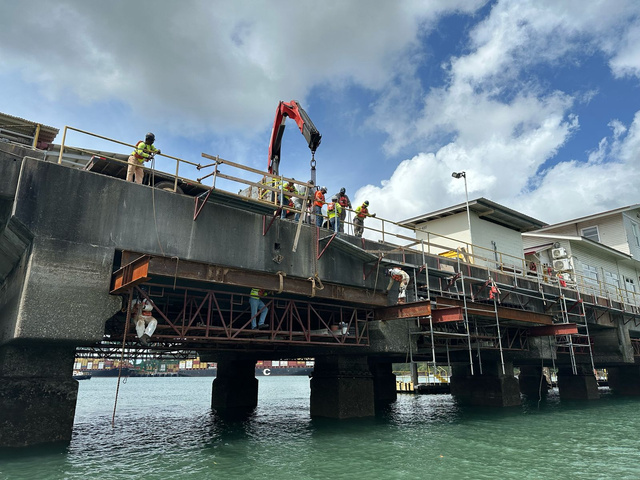 Rehabilitación estructural del Muelle de Diablo